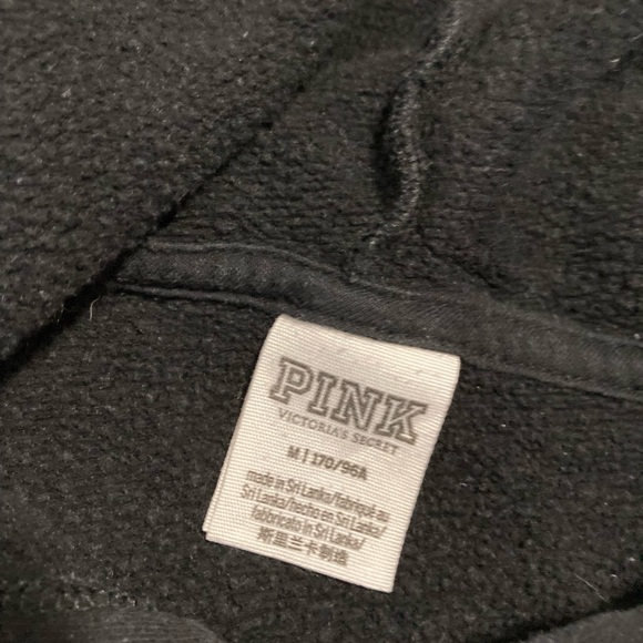 PINK women’s zip hoodie. Size M - Picture 7 of 9